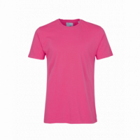 COLORFUL STANDARD Camisetas Hombre Camiseta Orgánica Rosa Chicle