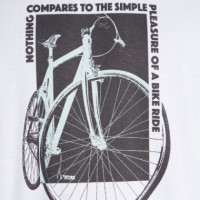 DEDICATED Camisetas Hombre Camiseta Stockholm Simple Bike Ride