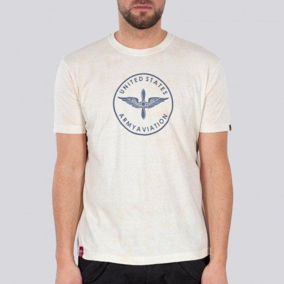 ALPHA INDUSTRIES Camisetas Hombre Camiseta Vintage Aviation