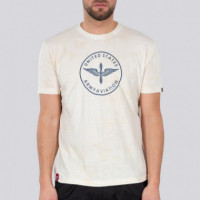 ALPHA INDUSTRIES Camisetas Hombre Camiseta Vintage Aviation