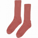 Calcetines Organic COLORFUL STANDARD Active Sock Bright Coral