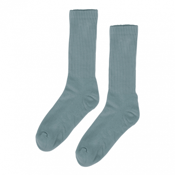 Calcetines Organic COLORFUL STANDARD Active Sock Steel Blue