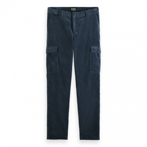 SCOTCH & SODA Pantalones Pantalón Cargo Stuart de Pana Steel