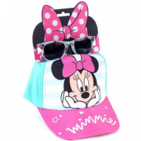 Set Gorra + Gafas Sol Minnie Disney  CERDÁ