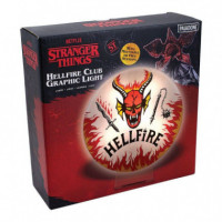 Lámpara Hellfire Club Logo 20 Cm Stranger Things  PALADONE