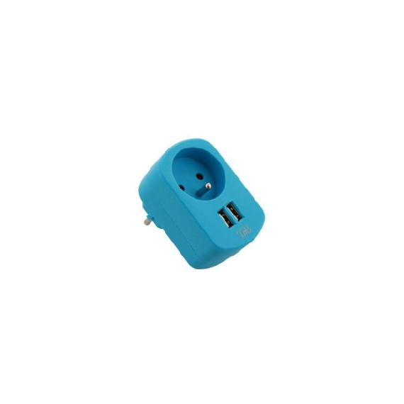 Carregador TNB Home Network com Schuco e 2 Cores USB P Carregador TNB Home Network com Schuco e 2 Cores USB P