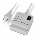 TALIUS 4XUSB Chargeur Blanc