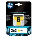 Tinta HP Inkjet No. 363 Yellow Photosmart 8250
