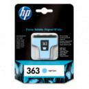Tinta HP Inkjet Nº 363 Cyan Light Photosmart 8250