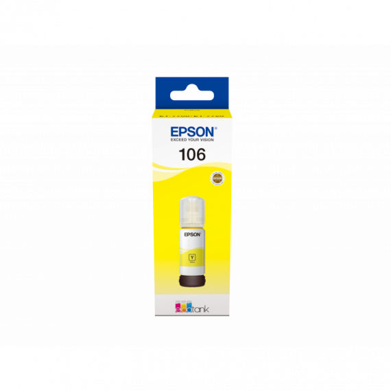 Kit de recharge d'encre EPSON 106 Jaune