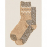 Pack 2 Calcetines Térmicos  MARKS AND SPENCER