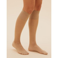 Pack 4 Medias a la Rodilla 10 Denier  MARKS AND SPENCER