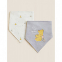 Pack de 2 Baberos Winnie The Pooh  MARKS AND SPENCER