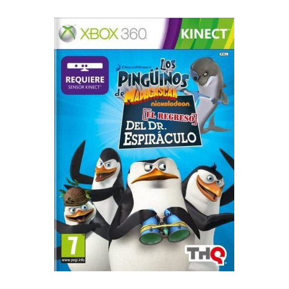 los Pingüinos de Madagascar: el Regreso Pal Xbox 360  THQ
