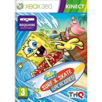 Bob Esponja Surf & Skate Ivacaciones! Pal Xbox 360  THQ