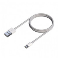 AISENS Cable USB a Lightning 50 Cm Blanco