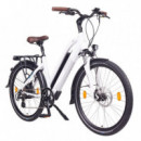 Milano Plus 250W Ebike de Trekking para Adulto Blanco  NCM