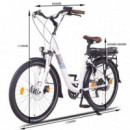 Munich 250W Ebike de Paseo para Adulto Blanco  NCM