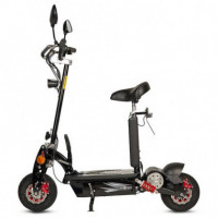 Rocket-a 1000W Patinete Matriculable con Asiento Negro  ECOXTREM