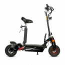 Rocket-a 1000W Patinete Matriculable con Asiento Negro  ECOXTREM