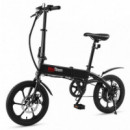 E-bike 250W Plegable Urbana para Adulto Negro  ECOXTREM