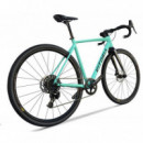 Nyxtralight Explorer Gravel Sram Apex Hidra 1X11 Hidraulico Bicicleta Gravel Turquesa  VITORIA