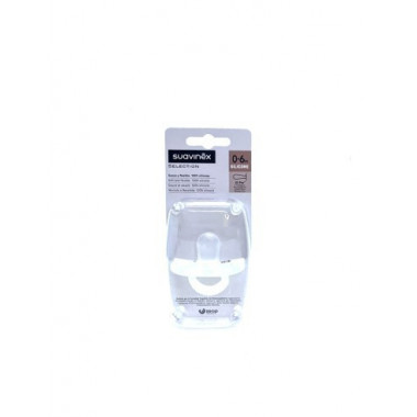 SUAVINEX Silicone Soother Fisiolog 0-6M Branco
