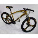 MTB-T002-C - Bicicleta Montaña Adulto Oro  NEW SPEED