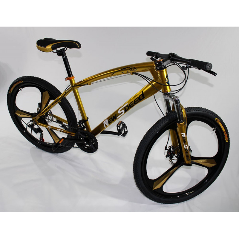 MTB-T006-R - Bicicleta Montaña Adulto Plata/negro NEW SPEED - Guanxe  Atlantic Marketplace