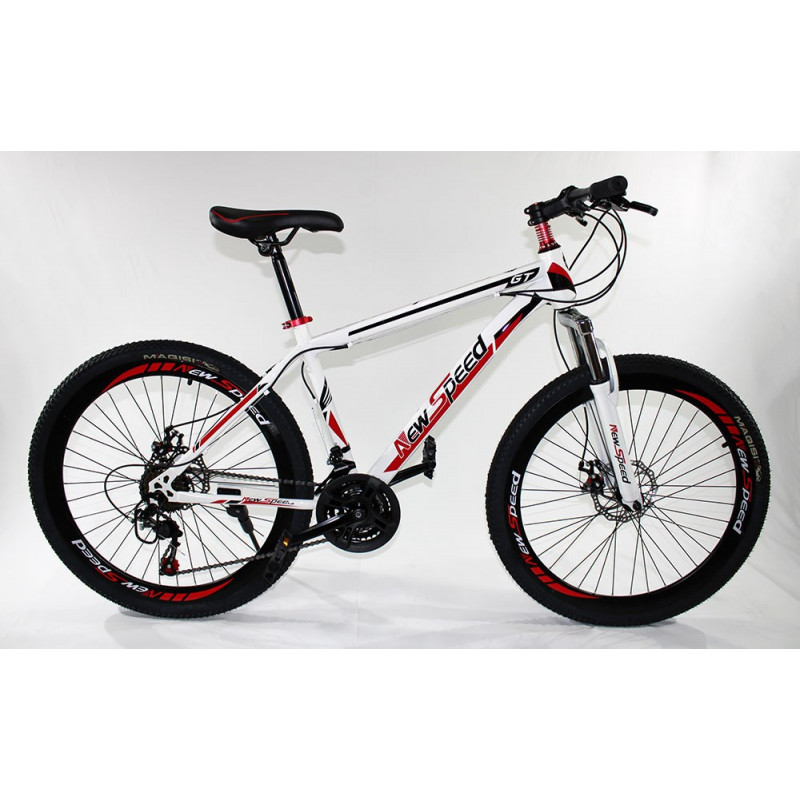 MTB-T003-R - Bicicleta Montaña Adulto Negro/rojo NEW SPEED - Guanxe  Atlantic Marketplace