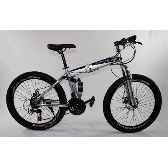 MTB-T006-R - Bicicleta Montaña Adulto Plata/negro NEW SPEED - Guanxe  Atlantic Marketplace