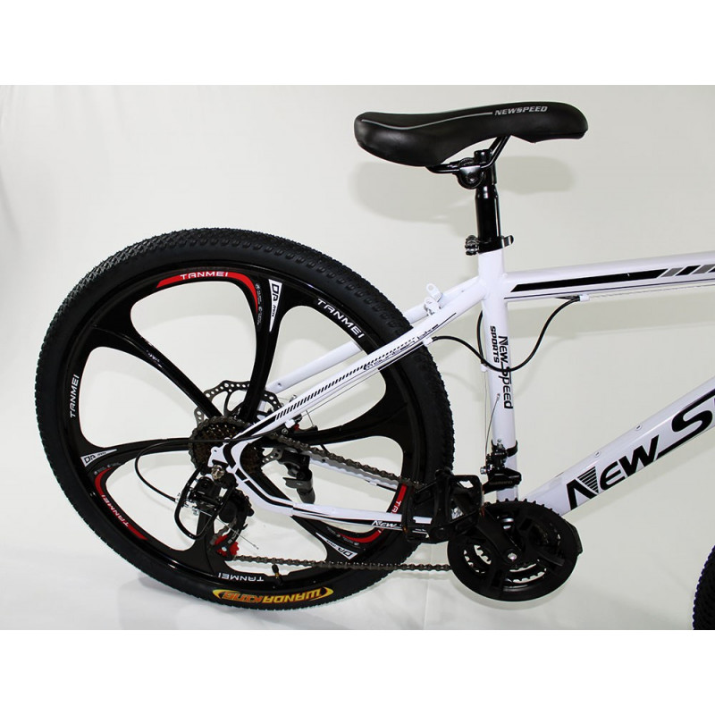 MTB-T010-C - Bicicleta Montaña Adulto Blanco/negro NEW SPEED - Guanxe  Atlantic Marketplace