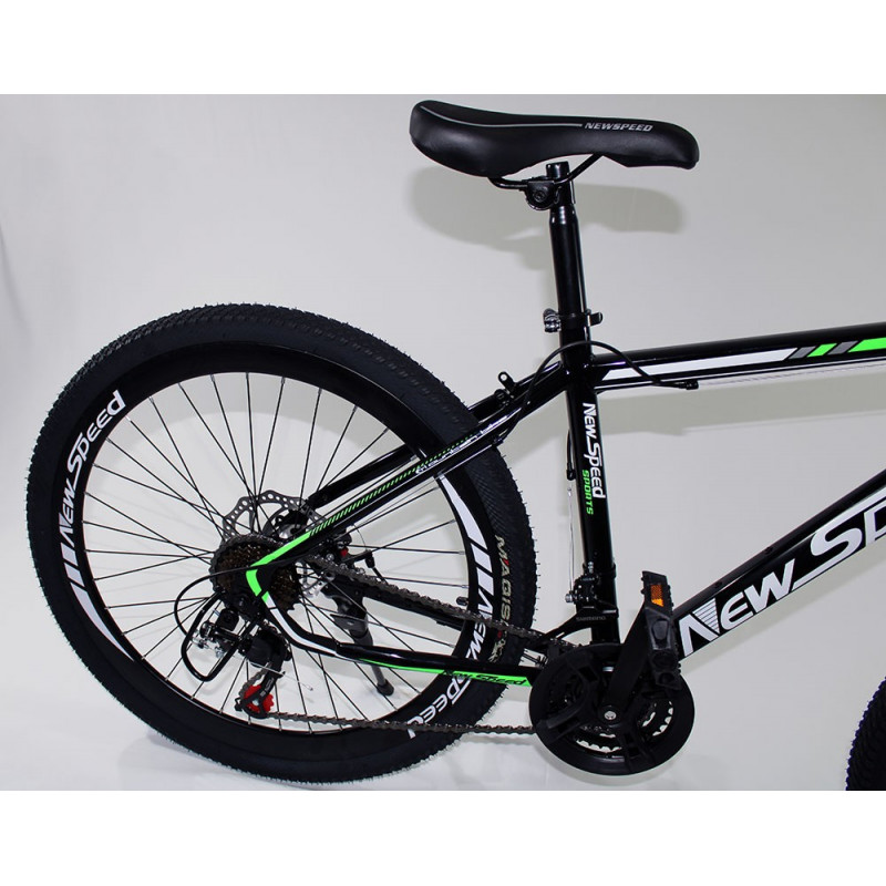 MTB-T010-C - Bicicleta Montaña Adulto Blanco/negro NEW SPEED