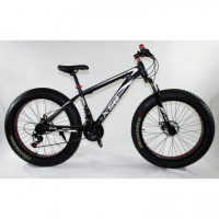 FTB-T010 - Bicicleta Fatbike Adulto Negro/blanco  NEW SPEED