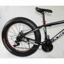 FTB-T010 - Bicicleta Fatbike Adulto Negro/blanco  NEW SPEED