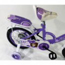 NS225 - Bicicleta Infantil para Niñ@ Violeta  NEW SPEED