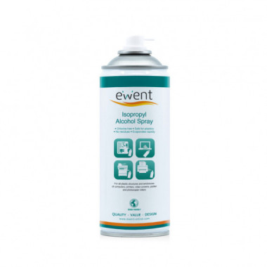 EWENT Alcool isopropylique en bombe aérosol 400 ml.
