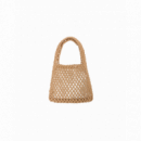 Bolsos Bolso WILD PONY Pequeño de Macramé Beige