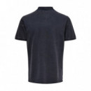 ONLY&SONS Polos Polo Only & Sons de Hombre Manga Corta Night Sky