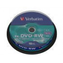 VERBATIM Dvd-rw 4.7GB 4X Bote 10UD