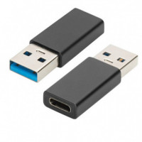EWENT Adaptador USB Macho a Tipo-c Hembra
