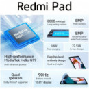 XIAOMI Tablet Redmi Pad 4GB 128GB Wifi 10.61"