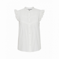 Blusas y Camisas Camisa ICHI Fivaro Blanc de Blanc