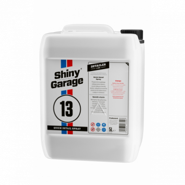 SHINY GARAGE Cera Rápida Sintética Quick Detail Spray 5 Litros