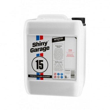 SHINY GARAGE Limpiacristales Profesional Perfect Glass Cleaner 5 Litros