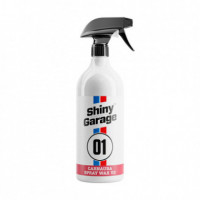 SHINY GARAGE Cera Rápida con Brillo Extremo Carnauba Spray Wax V2 1 Litro