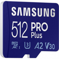 SAMSUNG Tarjeta Pro Plus 512GB Microsdxc Uhs-i MB-MD512KA
