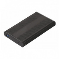 Caja Externa TOOQ TQE-2524B Hdd 2.5 Sata USB 3.0 Black