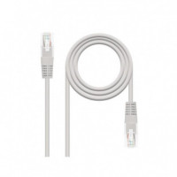 Cable de Red CAT.5E Utp Flex 0.25M Grey  OEM