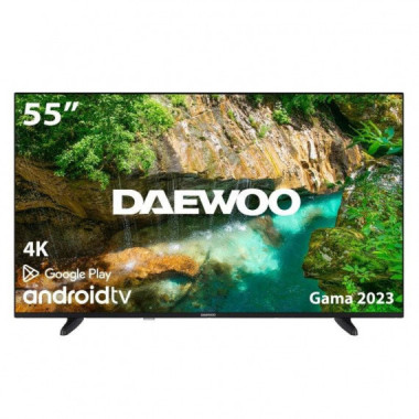 Televisor Led DAEWOO 55 4K Uhd USB Smart TV Android Wifi BLUETOOTH Dolby